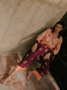 Kelsi Silk Trousers Burgundy