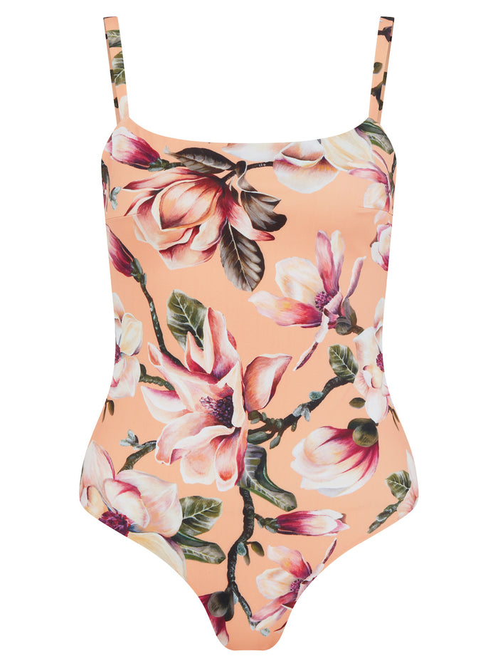 Shona Minimal Swimsuit Peach