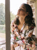 Tia Silk Shirt Dress Sky