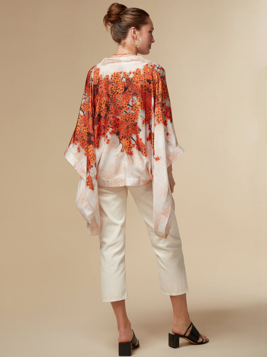 Alice Silk Kimono Top