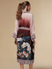back of hand painted printed kimono by British fashion brand Kayll